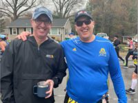 Redefining fifty: Teachout takes on fifth Boston Marathon