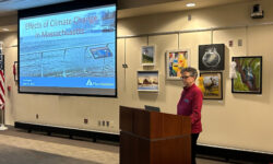 Pinney discusses climate change at WPL