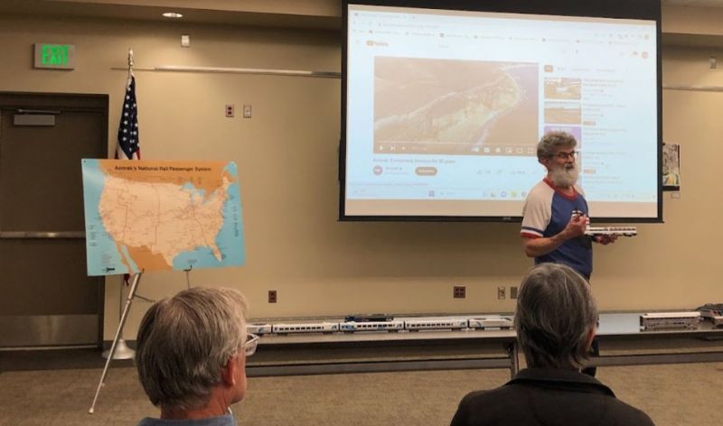 Locals learn ‘The History of Amtrak’