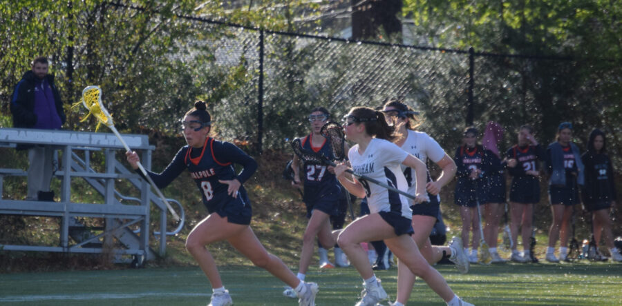Girl Lacrosse slip past Framingham