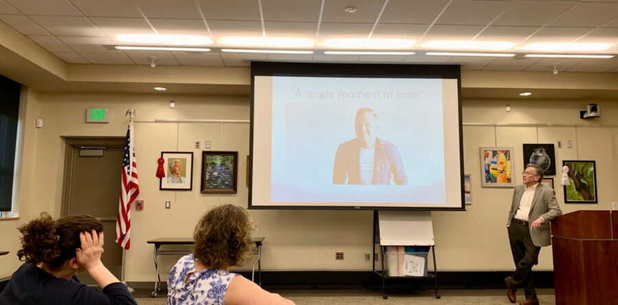 Needhamite speaks at WPL