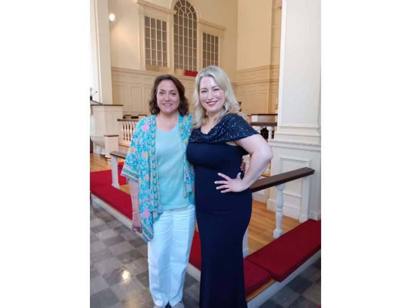 Renée Tatum sings song of hope 