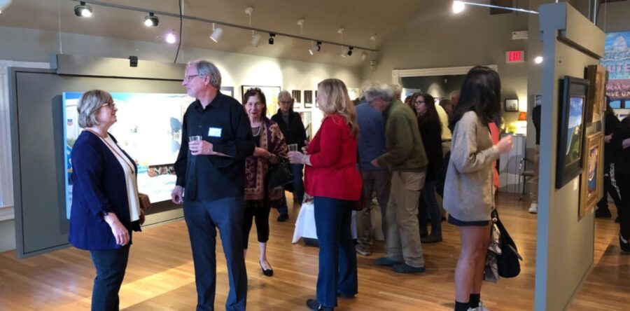 Opening reception at The Zullo