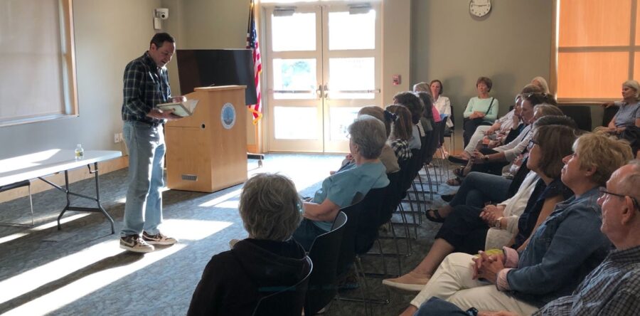 Author discusses recent novel at WPL