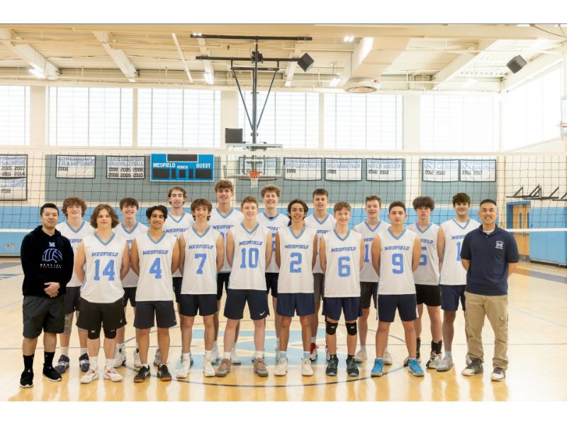 Medfield volleyball clinches TVL Championship