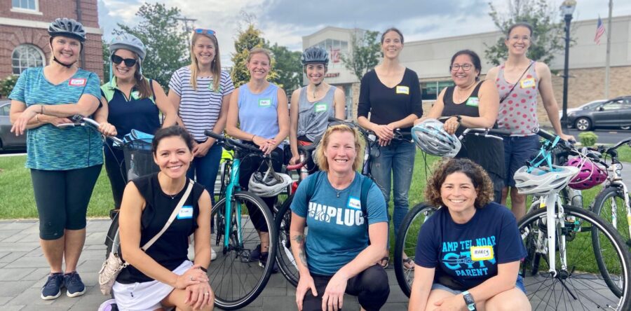 Bike Moms take on Needham