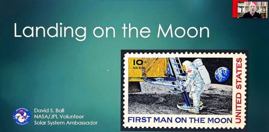 Ball discusses Landing on the Moon