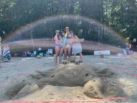 Locals get creative with sand sculptures 