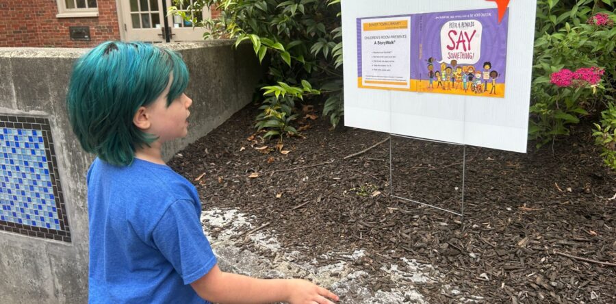 New StoryWalk at the DTL