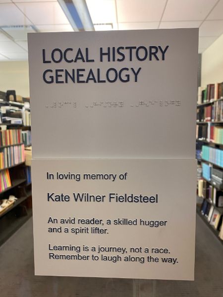 NFPL honors Kate Winner Fieldsteel