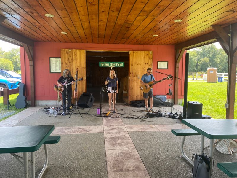 Music in the barn delights Adams Farm