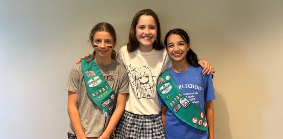 Girl Scouts create little readers