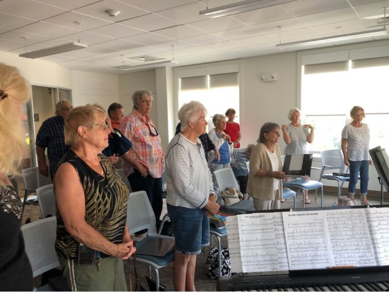 Senior Moments Chorus returns