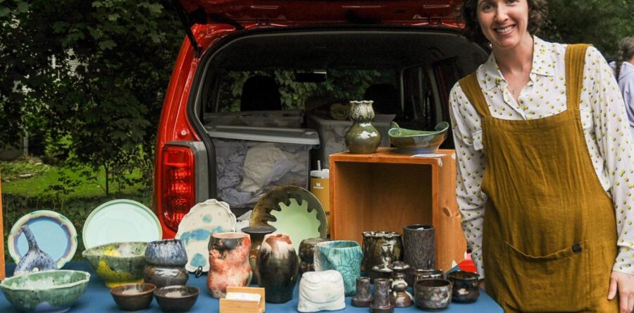 Treasures at Potter’s Trunk Show