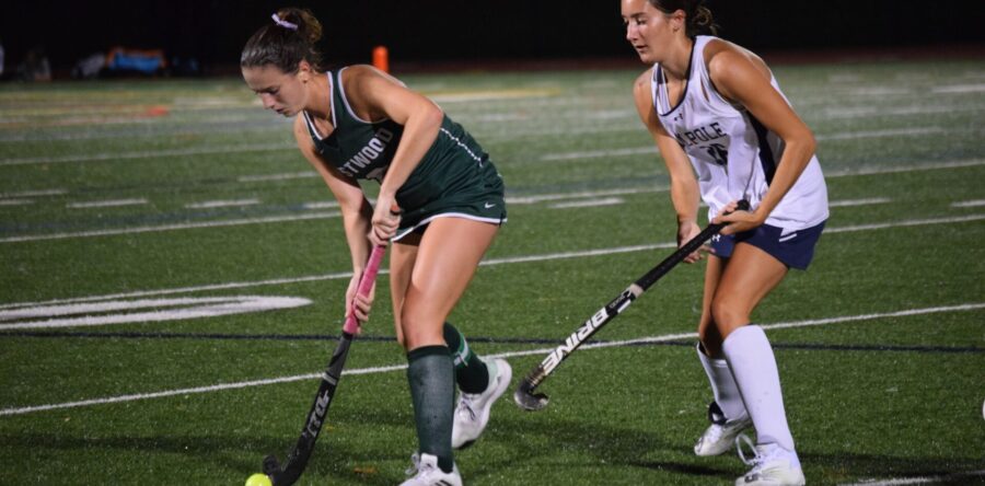 Field Hockey scarfed down by Porkers