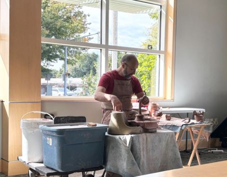 Teapots from around the world at WPL