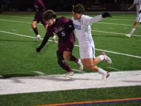 Boys’ Soccer drops to Dedham in playoffs