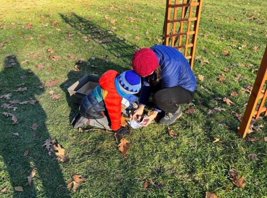 Families enjoy scavenger hunt at Hale