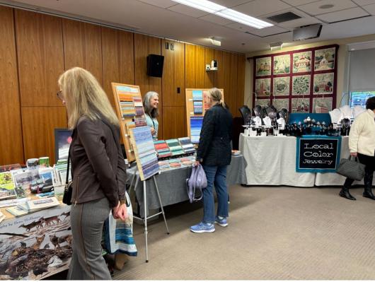 NOS hosts Fall Art Pop-up shop at NFPL