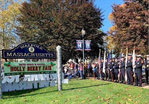 Walpole pays tribute to their veterans