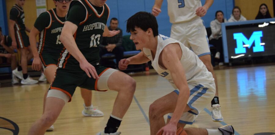 Big Blue triumphs over Hopkinton