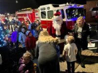 Needhamites celebrate annual Blue Tree Lighting