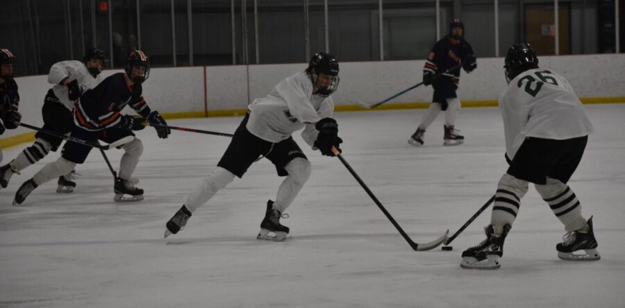 Boys’ hockey glides to victory