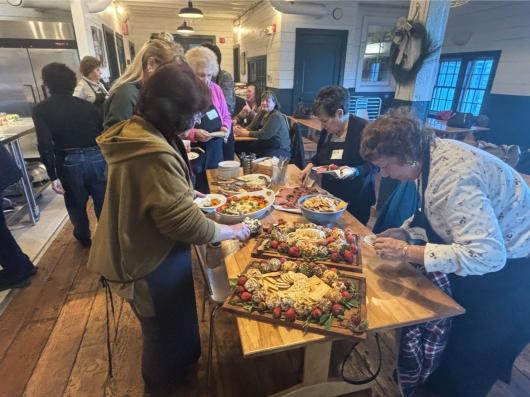 A festive feast at Powisset Farm