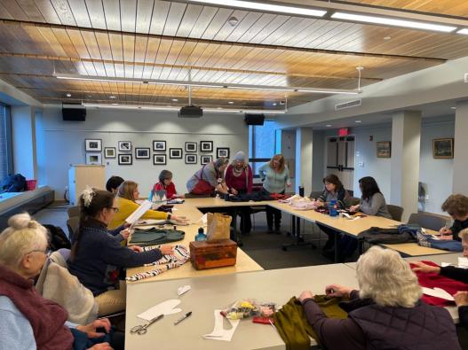 Eco-friendly craft workshop at Sherborn Library 