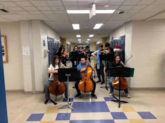 Spaghetti and Snowballs at MHS