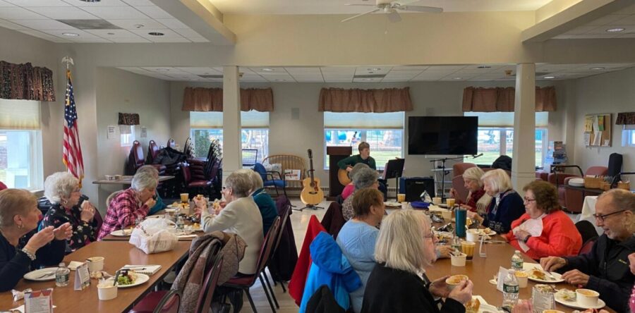 Seniors enjoy annual Winter Luncheon