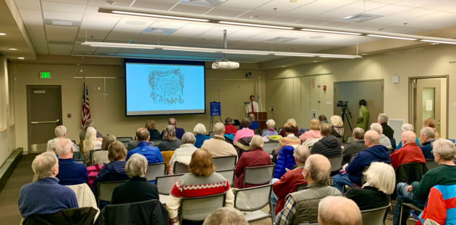 Denman discusses John Quincy Adams