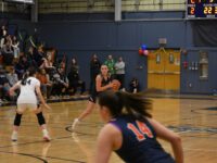 Girls’ basketball victory on the road