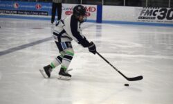 Girls’ hockey triumphs over Timberwolves