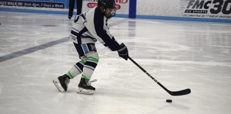 Girls’ hockey triumphs over Timberwolves