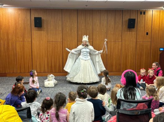 The Snow Queen visits NFPL
