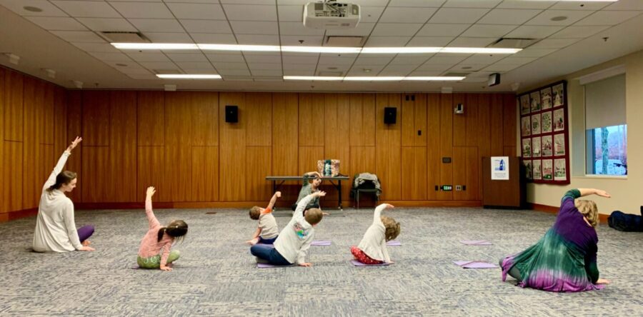 A little yoga comes to NFPL