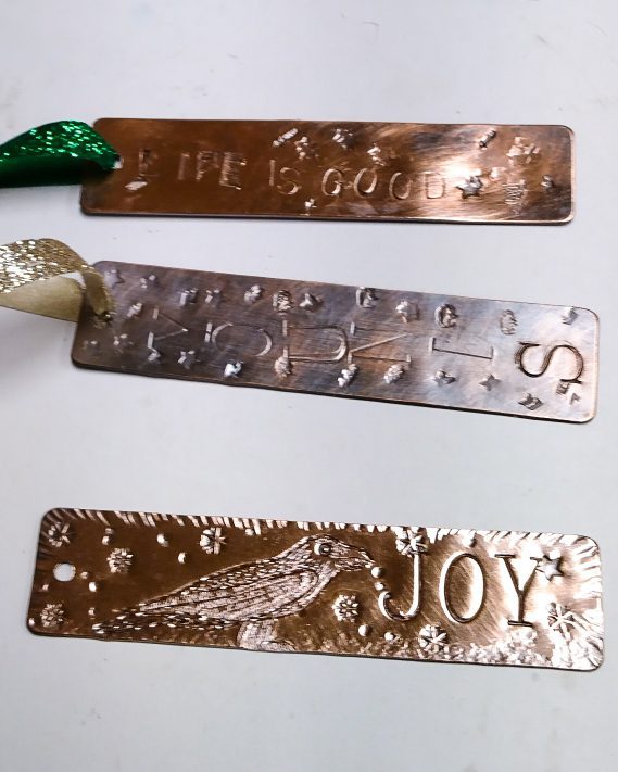 Making Metal Bookmarks at the DTL