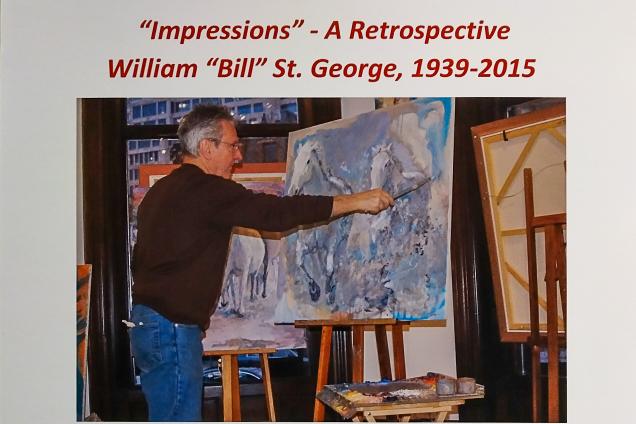 WPL exhibits art by Bill St. George