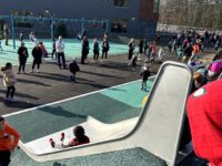 Pine Hill students celebrate the first day of school