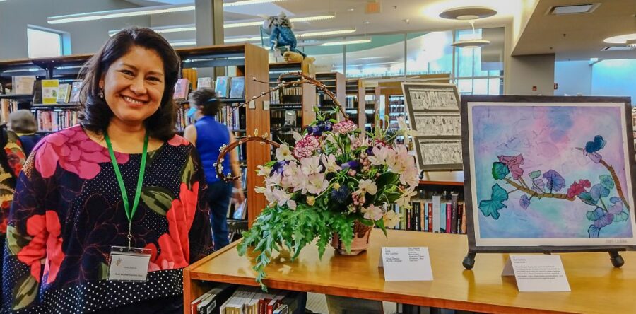 Art in Bloom at NFPL