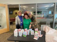 Seniors craft handmade Easter cards