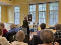 Abigail Whitney visits The Center