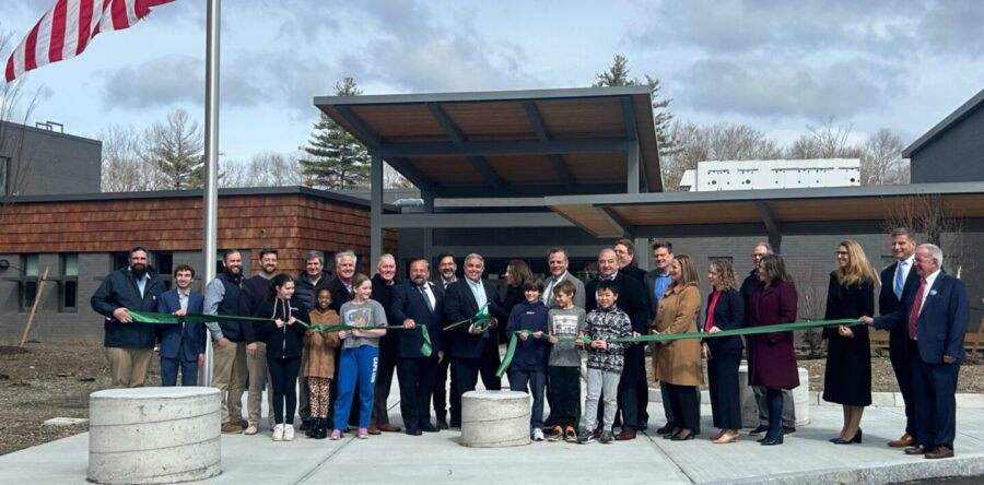 Official ribbon cutting at Pine Hill Elementary