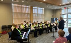 Senior Moments Chorus performs at WPL