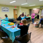 Earth Day crafting at DTL
