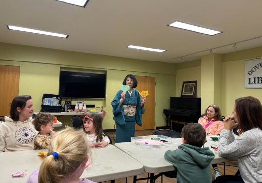 Storytelling and paper magic at the DTL
