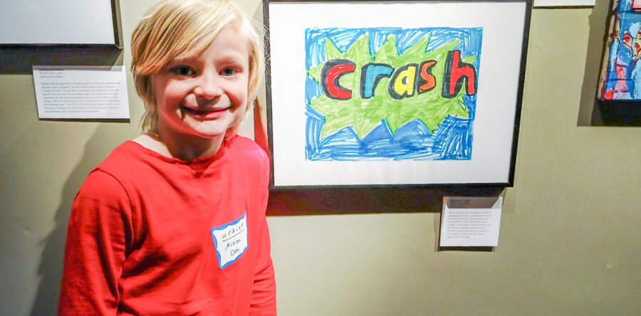 Exemplary school art at Zullo