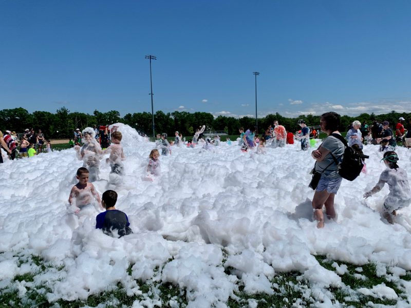 A foam filled Family Day
