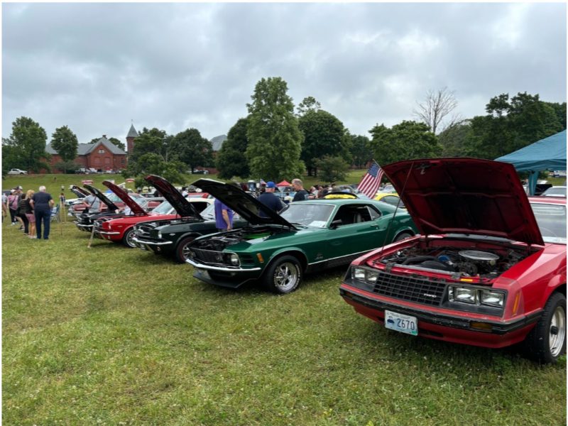 Medfield showcases 60 years of Mustangs
